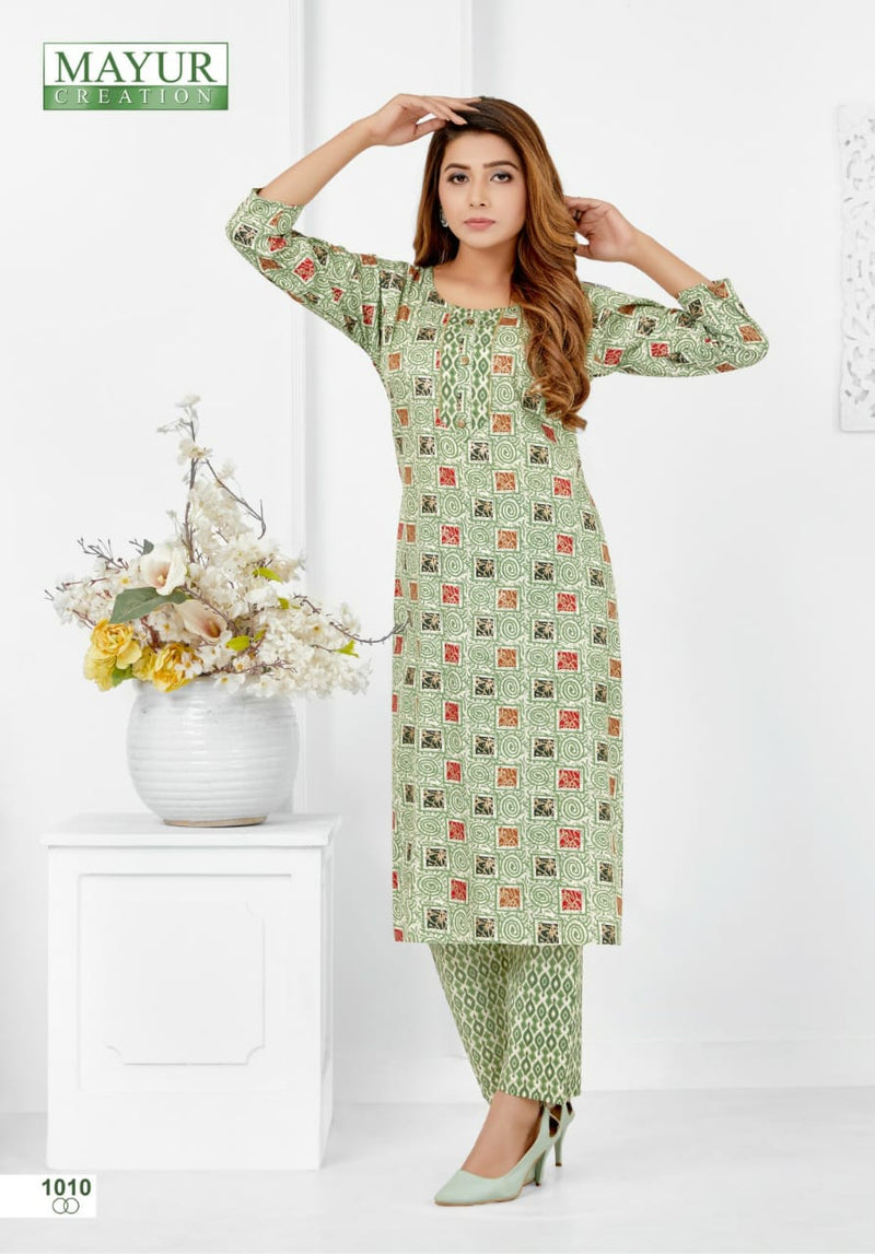 Mayur Creation Pankhi Vol 1 Printed Cotton Daily Wear Kurti