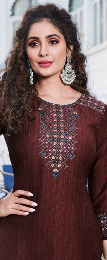 Ladies Flavour Pankhudi Viscose Fancy Designer Party Wear Kurtis