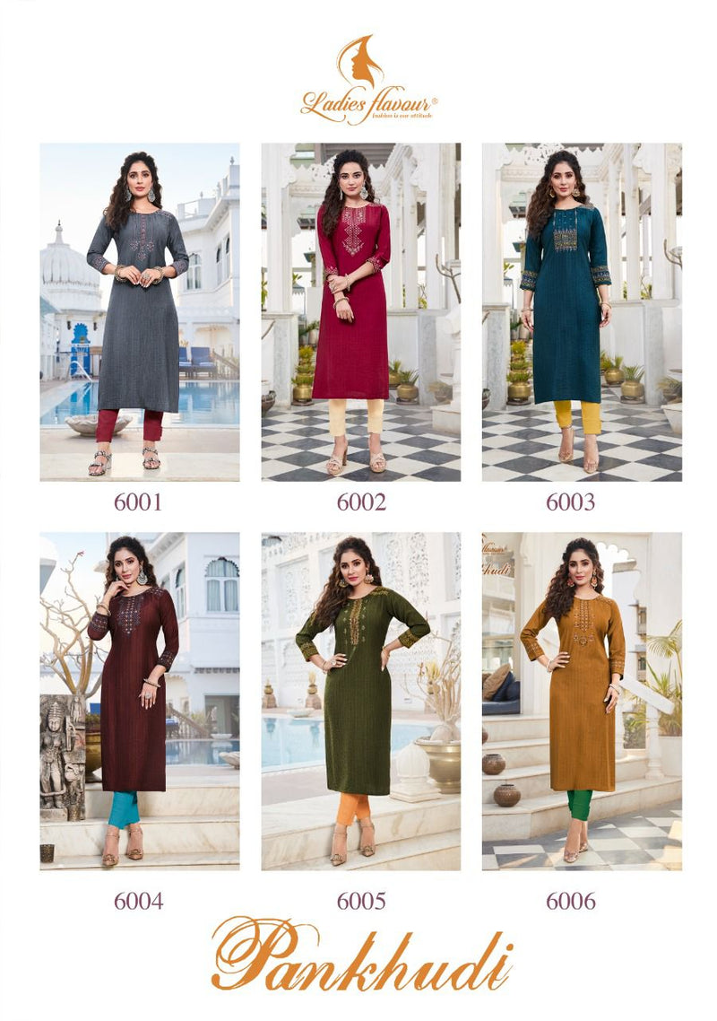 Ladies Flavour Pankhudi Viscose Fancy Designer Party Wear Kurtis