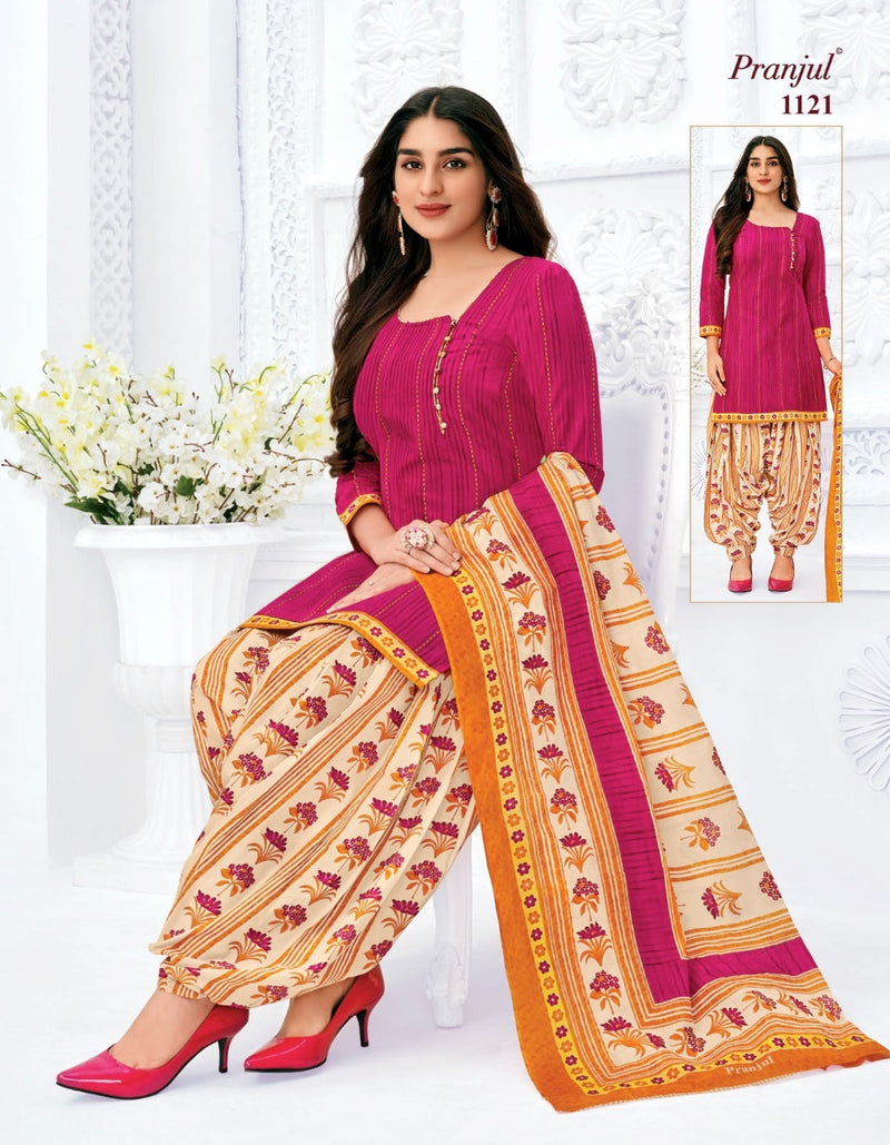 Pranjul Fashion Pankhuri Vol 2 Cotton Printed Party Wear Ready Made Salwar Suits
