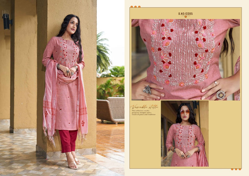Kalaroop Parada Fancy With Hand Work Stylish Designer Casual Look Long Kurti