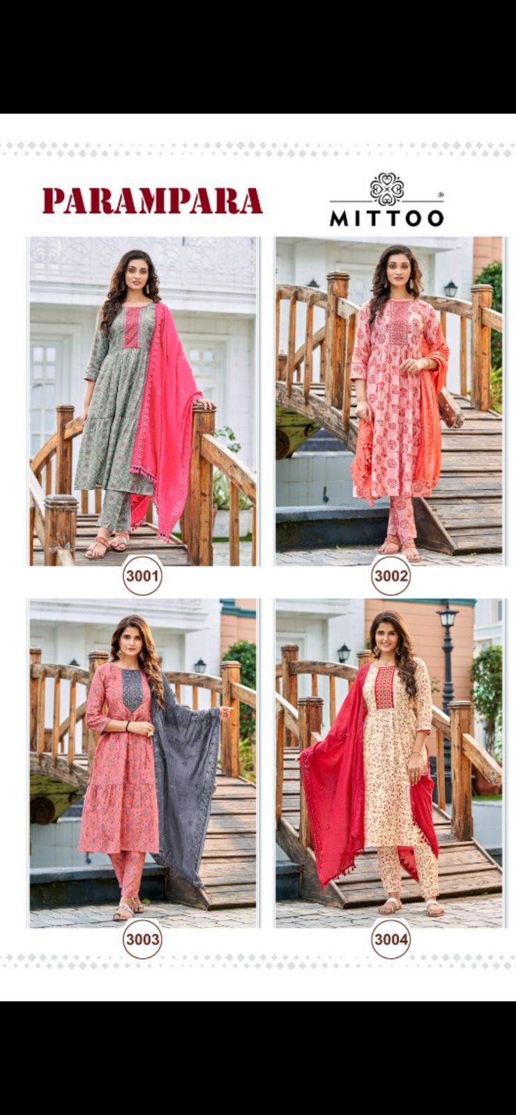 Mittoo Parampara Viscose With Fancy Hand Work Stylish Designer Festive Wear Long Kurti