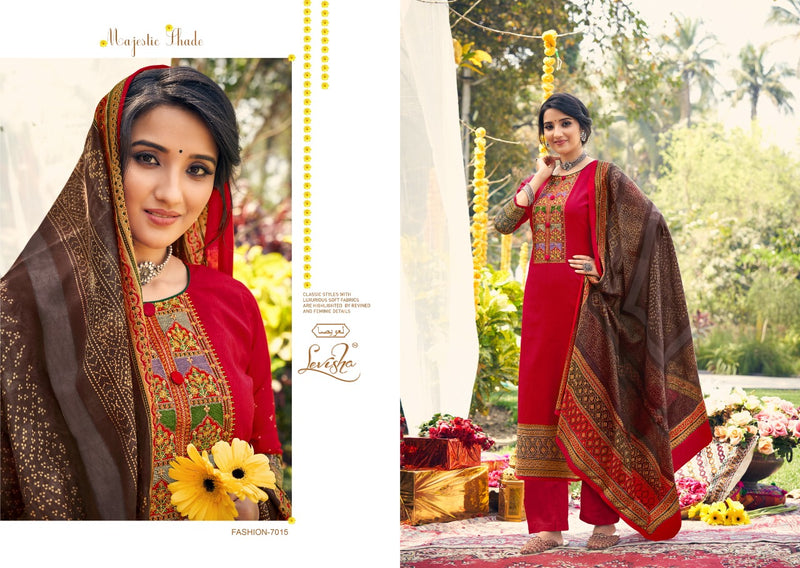 Levisha Parnika Lawn Cotton Exclusive Collections Of  Party Wear Salwar Suits