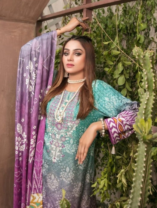 Tawakkal Fabrics Parizaad Cotton Collection Festive Wear Cotton Salwar Suits