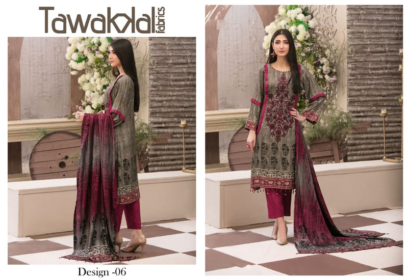 Tawakkal Fabrics Parizaad Cotton Collection Festive Wear Cotton Salwar Suits