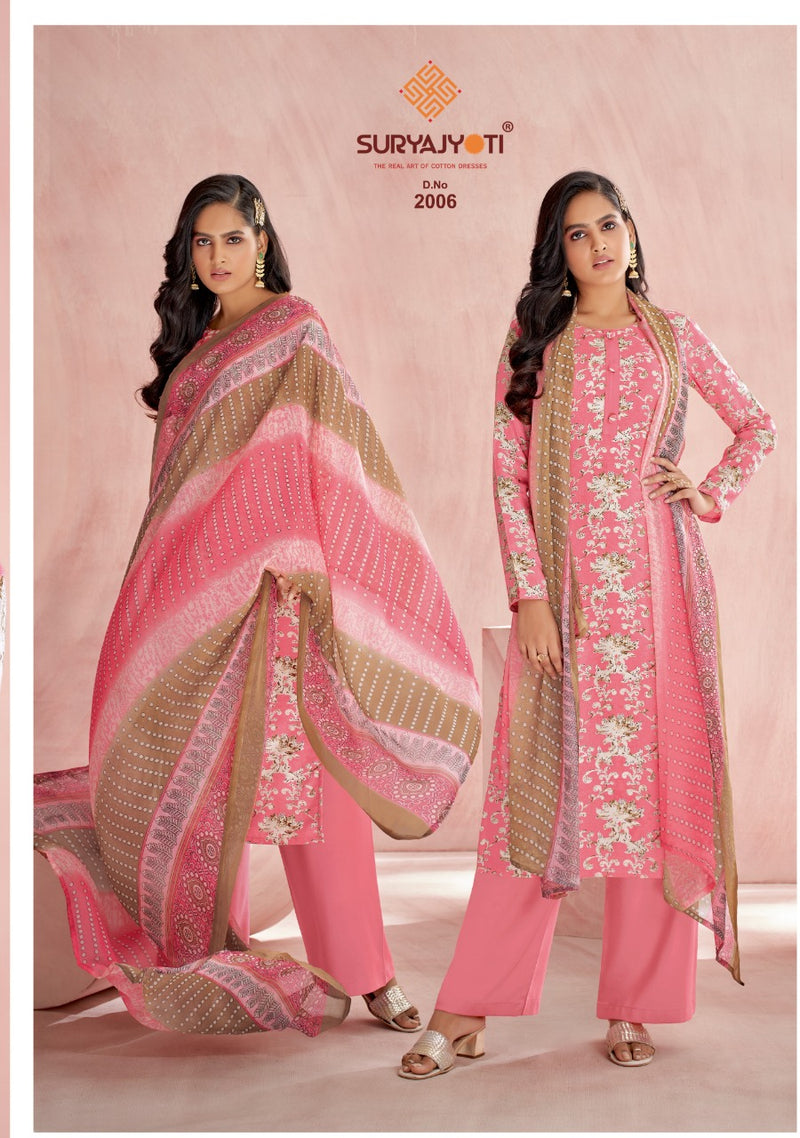 Surya Jyoti Paroo Vol 2 Rayon With Printed Work Stylish Designer Fancy Salwar Kameez