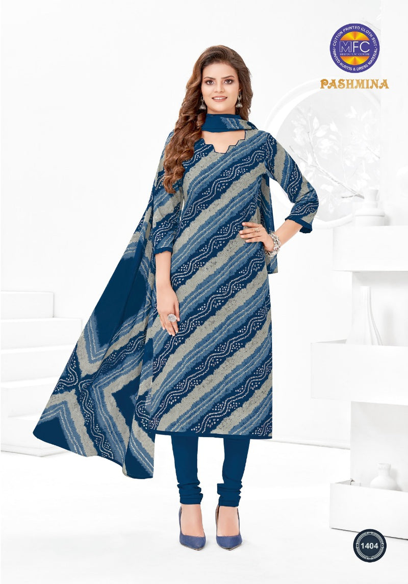 MFC Pashmina Vol 14 Cotton Printed Festive Wear Salwar Suits