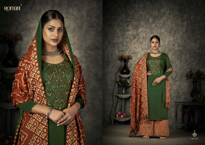 Romani Patiala Dreams Pashmina With Beautiful Work Stylish Designer Festive Wear Salwar Kameez