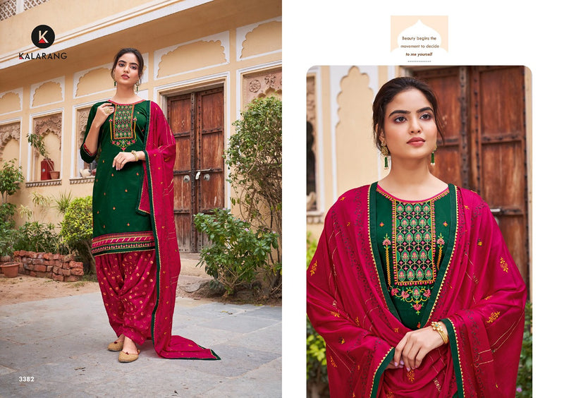 Kalarang Prakuti Vol 4 Jam Silk Cotton Causal Wear Salwar Suit