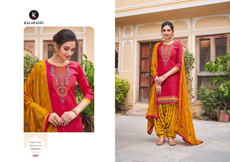 Kalarang Prakuti Vol 4 Jam Silk Cotton Causal Wear Salwar Suit