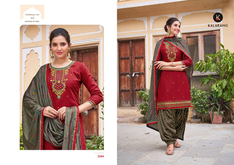 Kalarang Prakuti Vol 4 Jam Silk Cotton Causal Wear Salwar Suit