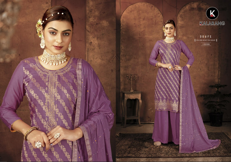 Kalarang Pratiksha Muslin With Fancy Work Stylish Designer Attractive Look Fancy Salwar Kameez