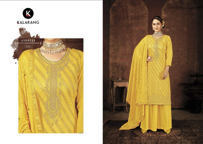 Kalarang Pratiksha Muslin With Fancy Work Stylish Designer Attractive Look Fancy Salwar Kameez