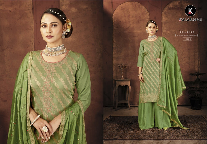 Kalarang Pratiksha Muslin With Fancy Work Stylish Designer Attractive Look Fancy Salwar Kameez