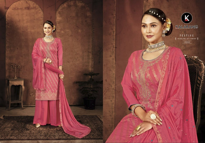 Kalarang Pratiksha Muslin With Fancy Work Stylish Designer Attractive Look Fancy Salwar Kameez