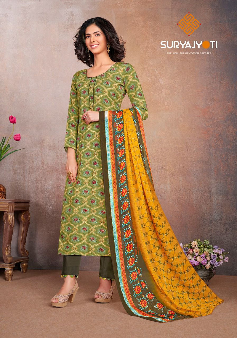 Suryajyoti Princess Vol 18 Rayon Printed Party wear Salwar Suits