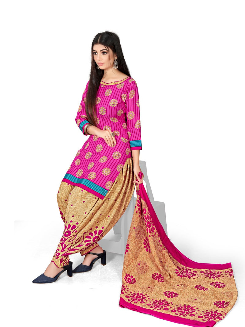 Prinjal Vol 1 American Crepe Stylish Dress Material
