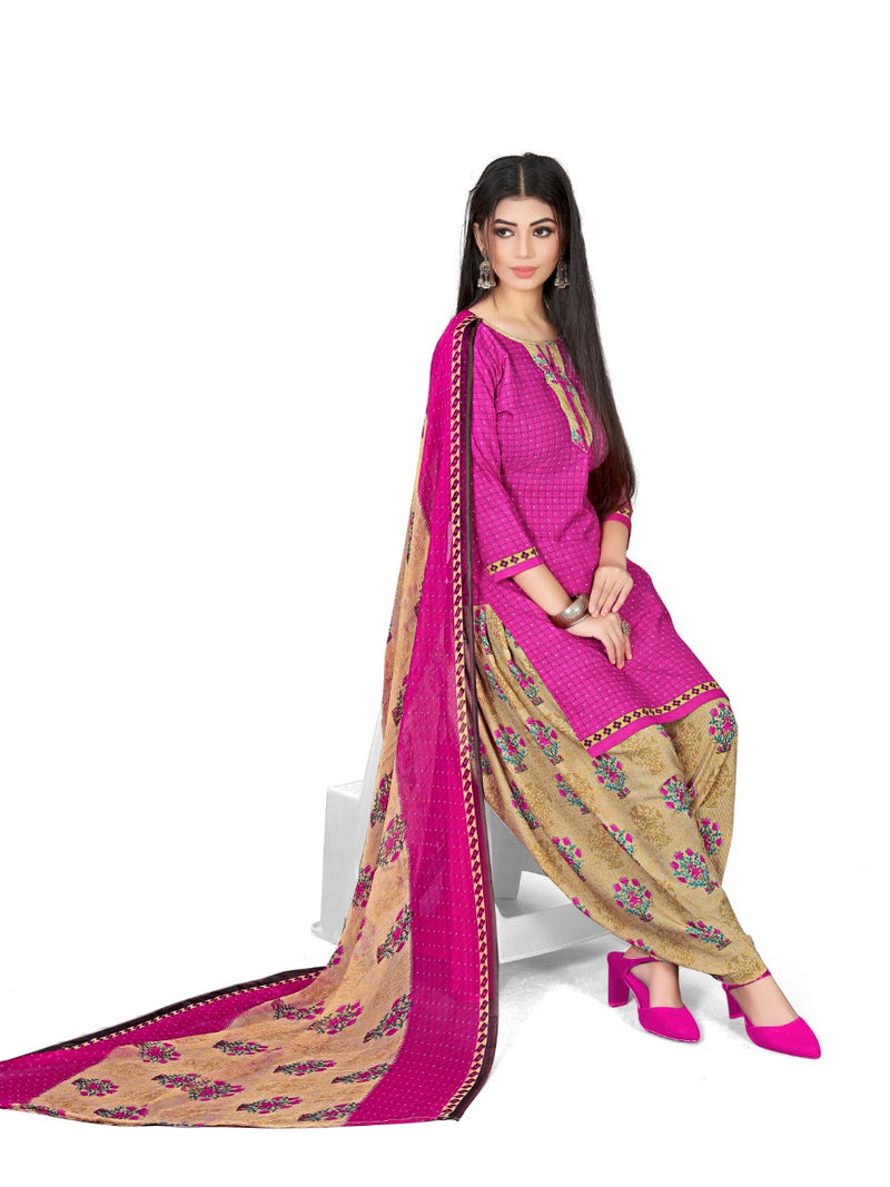 Prinjal Vol 1 American Crepe Stylish Dress Material