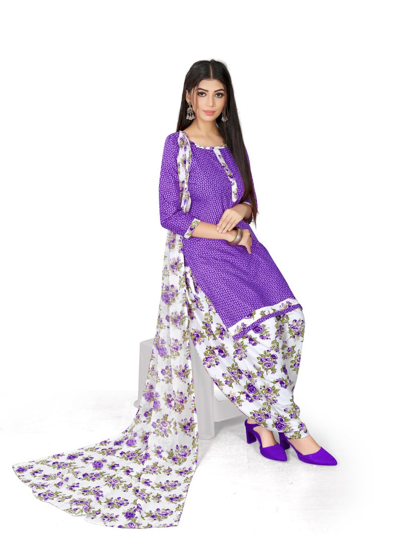 Prinjal Vol 1 American Crepe Stylish Dress Material