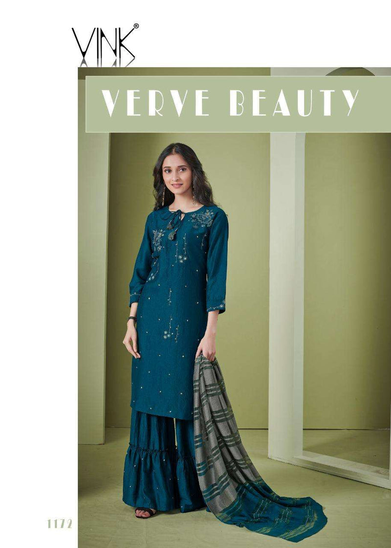 Vink Pristine Silk Designer Ready Made Party Wear Salwar Suits