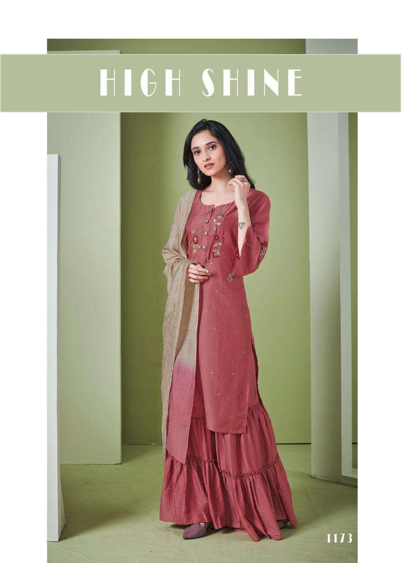 Vink Pristine Silk Designer Ready Made Party Wear Salwar Suits