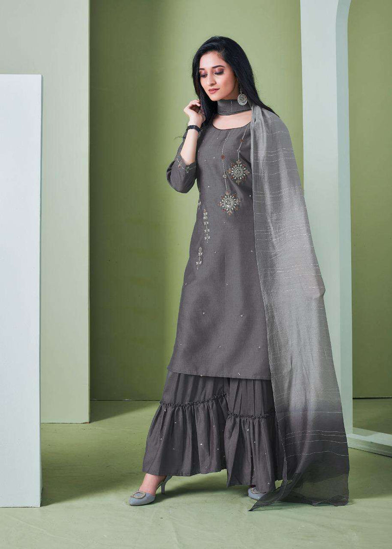 Vink Pristine Silk Designer Ready Made Party Wear Salwar Suits