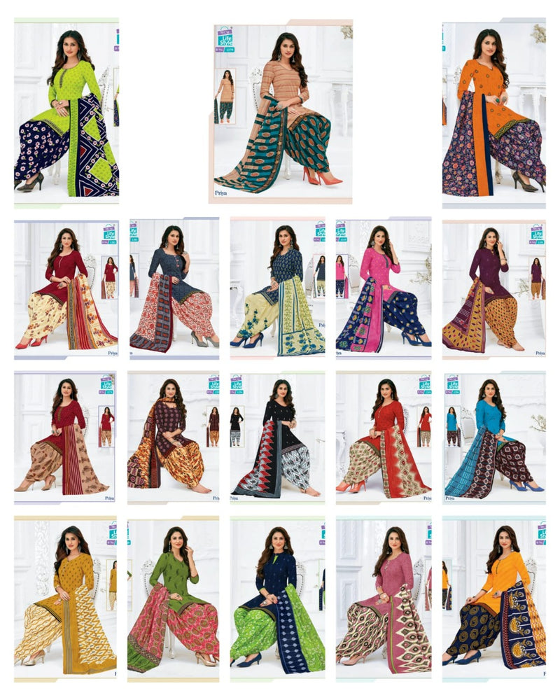 Mcm Priya Vol 12 Cotton Causal Wear Salwar Suit