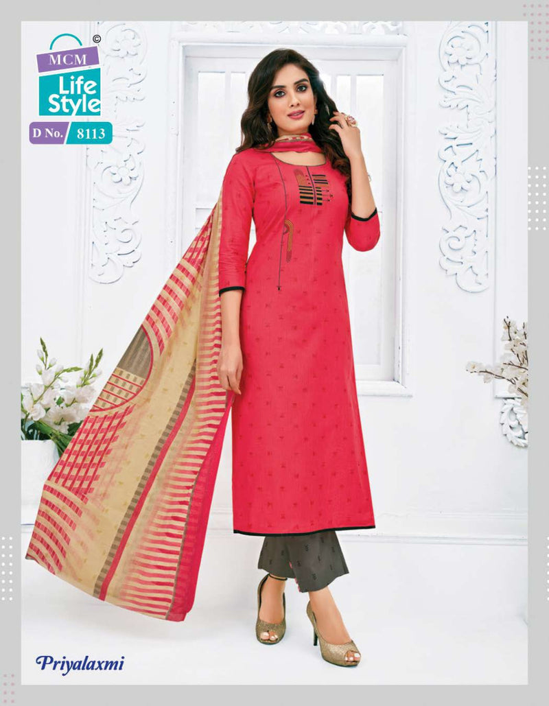 Mcm Lifestyle  Priyalaxmi Vol 22 Cotton Printed Festive Wear Salwar Suits