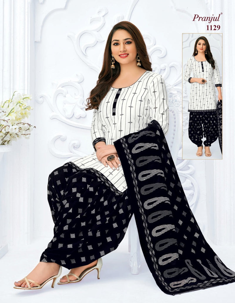 Pranjul Fashion Priyanka Vol 11 Nx Cotton Printed Patiala Style Fancy Festive Wear Salwar Kameez