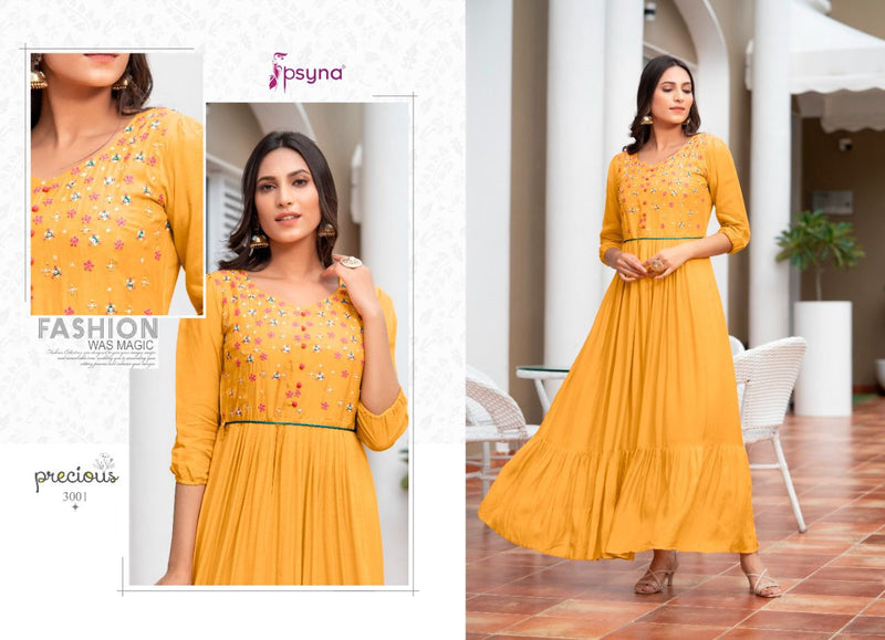 Psyan Precious Vol 3 Stylish Designer Wear Kurti