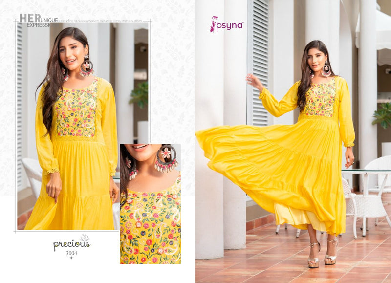 Psyan Precious Vol 3 Stylish Designer Wear Kurti