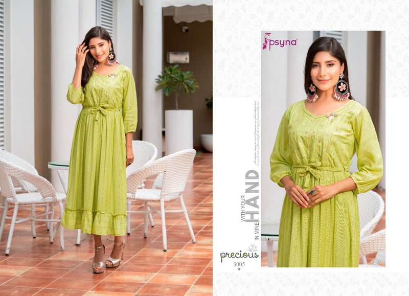 Psyan Precious Vol 3 Stylish Designer Wear Kurti