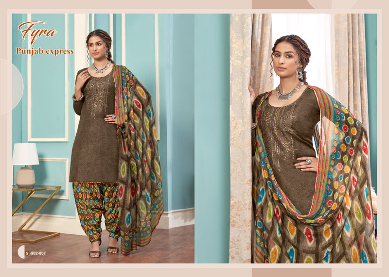 Fyra Punjab Express Soft Cotton  Causal  Wera Salwar Suit