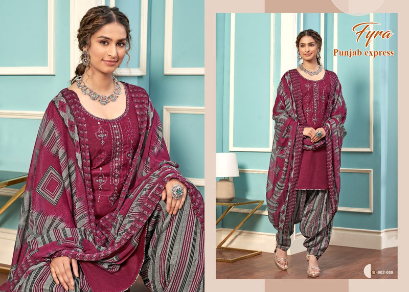 Fyra Punjab Express Soft Cotton  Causal  Wera Salwar Suit