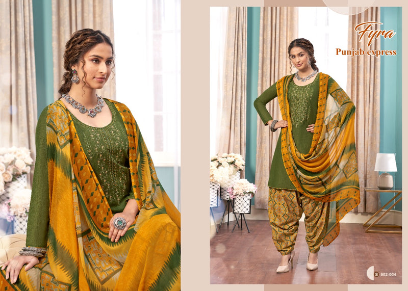 Fyra Punjab Express Soft Cotton  Causal  Wera Salwar Suit