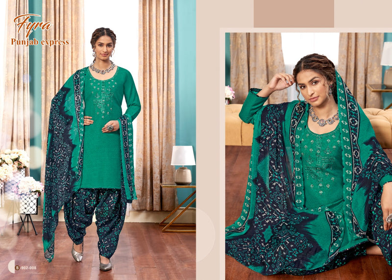 Fyra Punjab Express Soft Cotton  Causal  Wera Salwar Suit