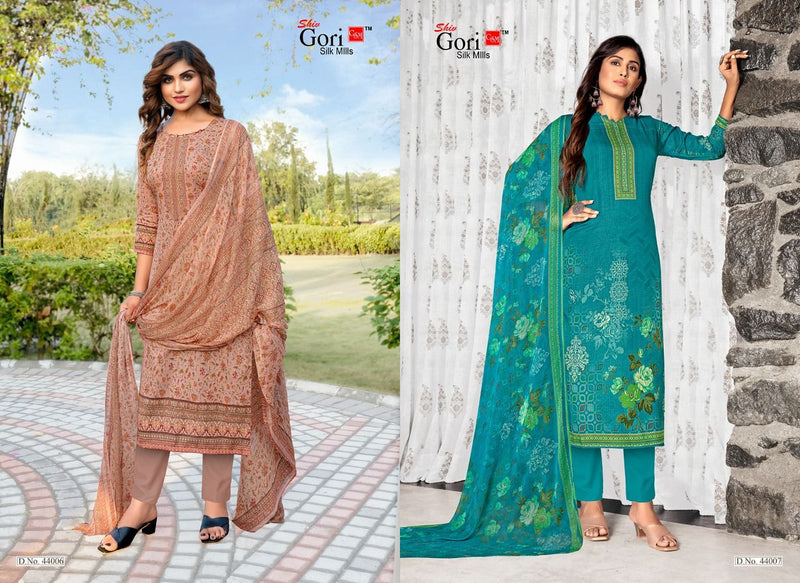 Shiv Punjabi Kudi Vol 44 Pure Cotton With Heavy Printed Work Stylish Designer Casual Look Salwar Kameez