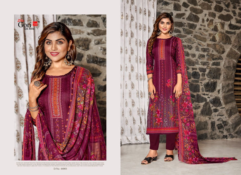 Shiv Punjabi Kudi Vol 44 Pure Cotton With Heavy Printed Work Stylish Designer Casual Look Salwar Kameez
