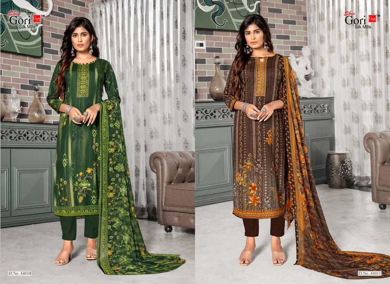 Shiv Punjabi Kudi Vol 44 Pure Cotton With Heavy Printed Work Stylish Designer Casual Look Salwar Kameez