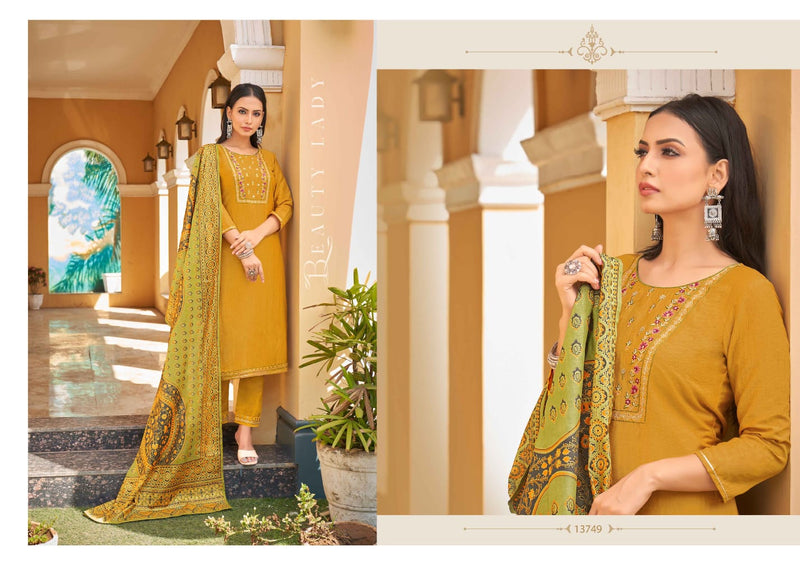 Kalaroop Kajree Fashion Purika Vol 8 Parampra Lining Silk Embroidery Work Fancy Designer Kurti