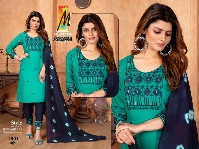 Master Pushpa Rayon Stylish Designer Wear Kurti Collection