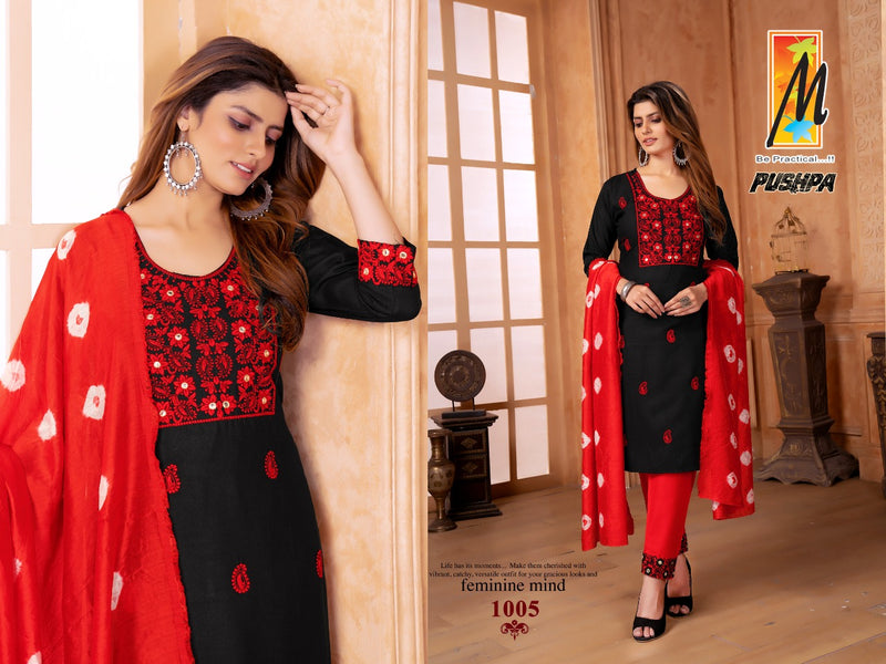 Master Pushpa Rayon Stylish Designer Wear Kurti Collection