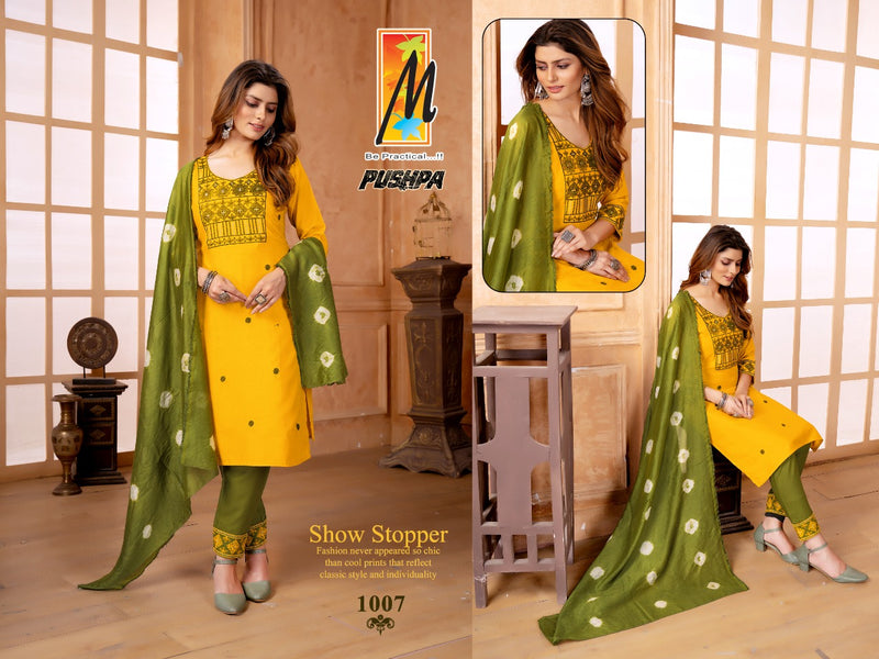 Master Pushpa Rayon Stylish Designer Wear Kurti Collection