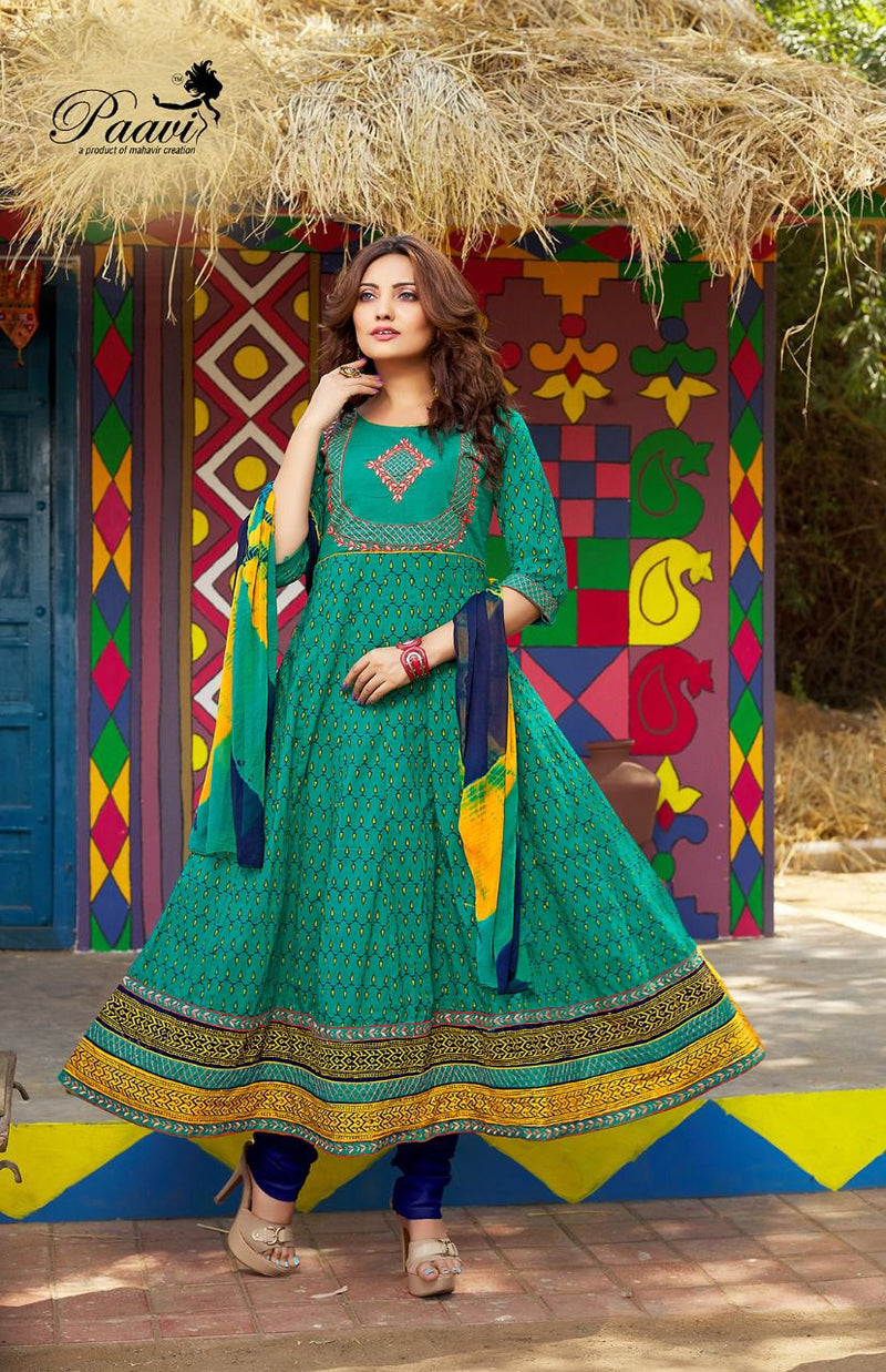 Paavi Creation Panna Vol 17 Pure Cotton Casual Wear Kurti