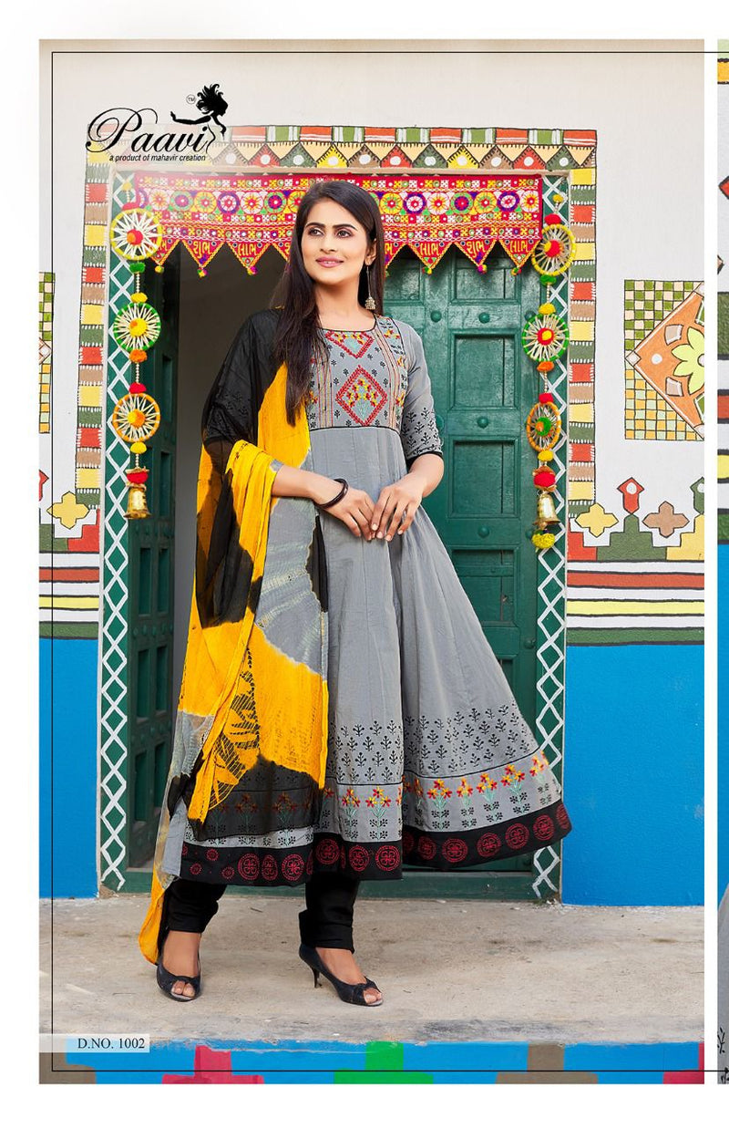Paavi Creation Panna Vol 17 Pure Cotton Casual Wear Kurti