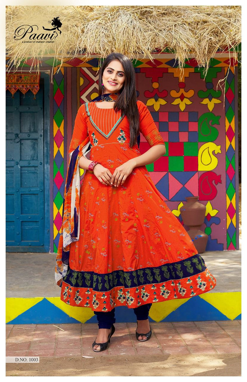 Paavi Creation Panna Vol 17 Pure Cotton Casual Wear Kurti