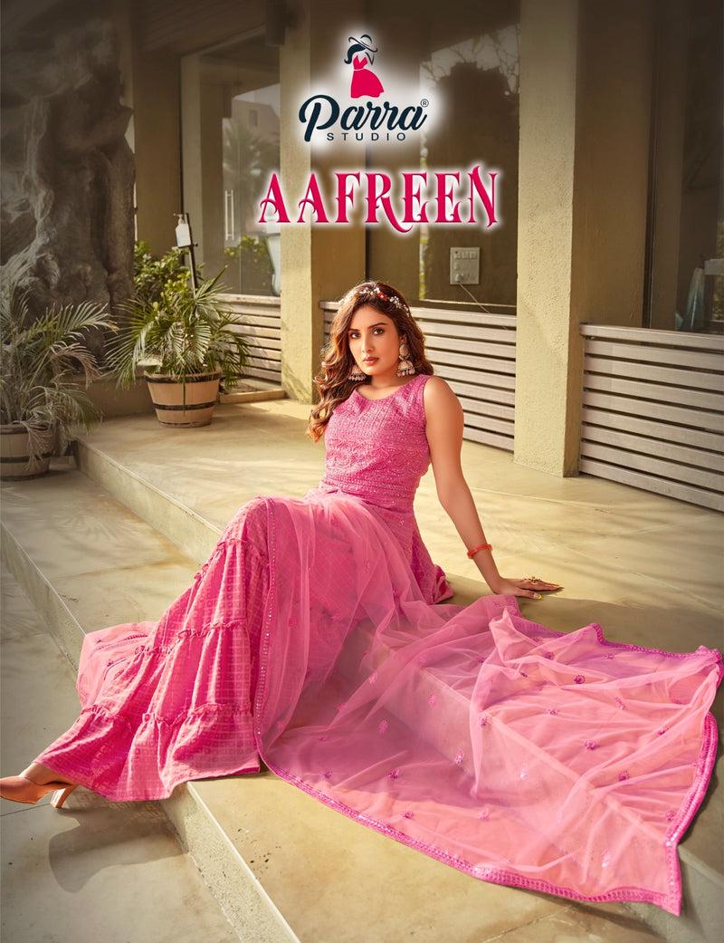 Parra Studio Aafreen Vol 1 Silk With Embroidered Sequence Work Kurti
