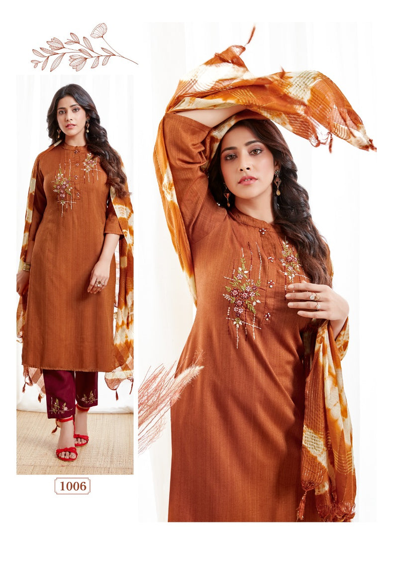 Pink Mirror Spark Fancy Viscose Designer Kurti
