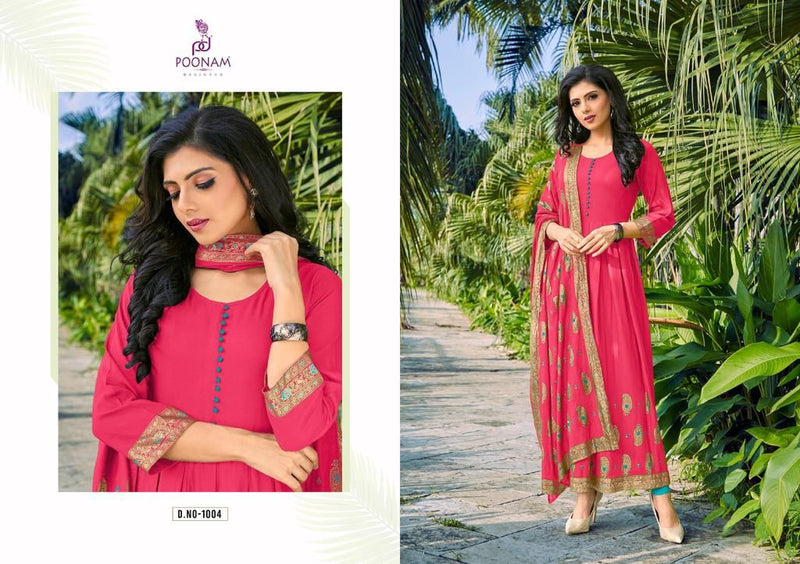 Poonam Designer Sruthi Pure Rayon Casual Official Wear Kurti