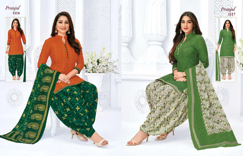 Pranjul Fashion Priyanka Vol 11 Pure Cotton Casual Daily Wear Salwar Suit
